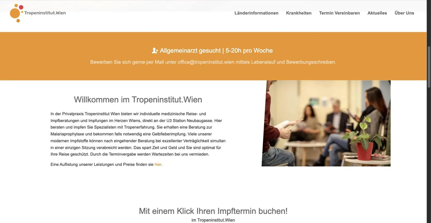 Alte Website
